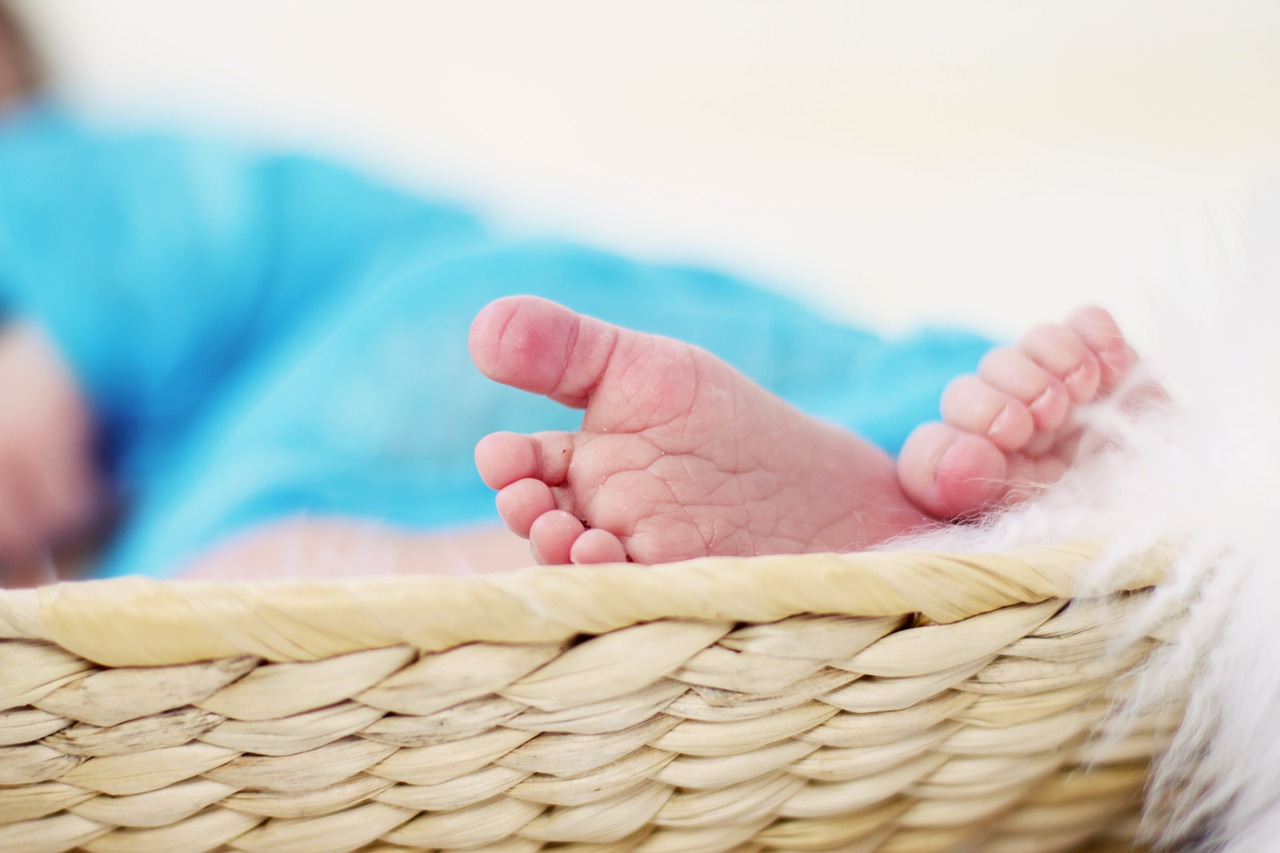 pieds de bébé